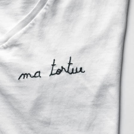 la broderie sur pull à partir de 15€